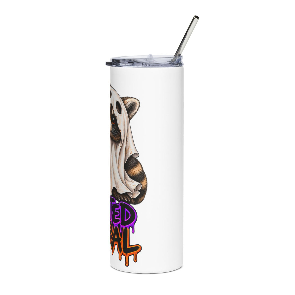 Ghosted Raccoon - 20oz Stainless Steel Tumbler