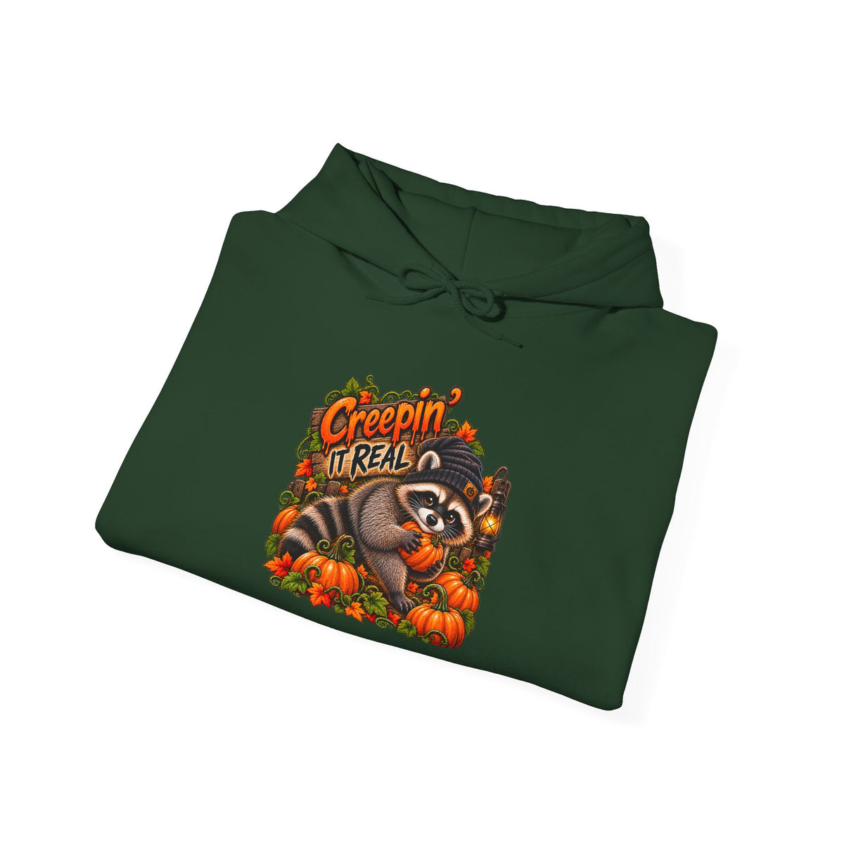 Creepin' Raccoon Hooded Sweatshirt