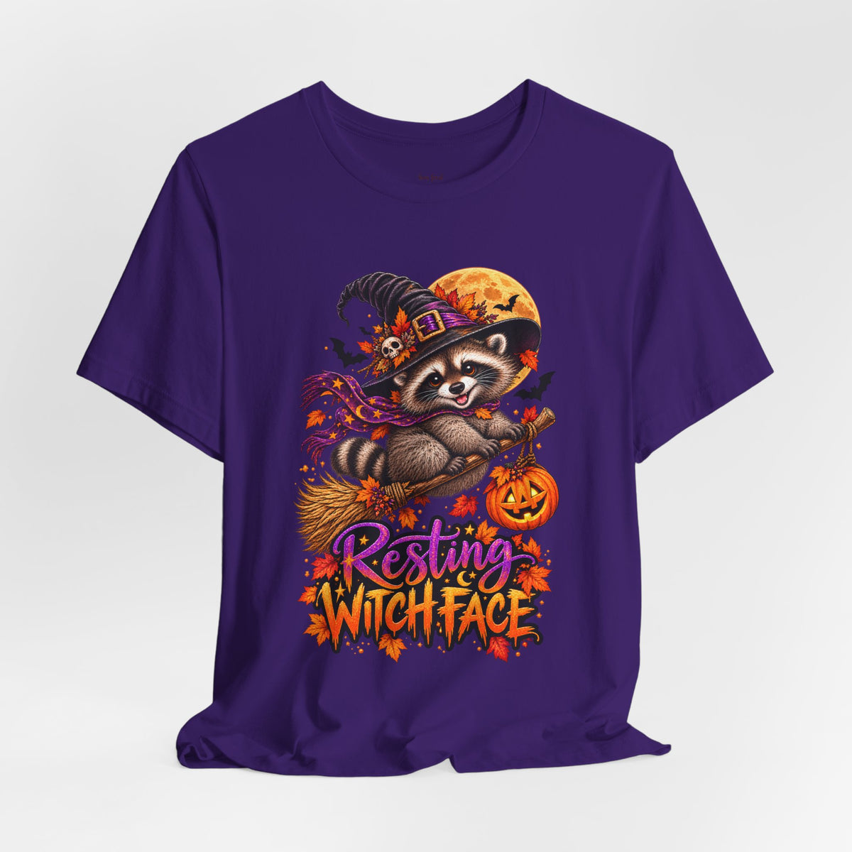 Resting Witch Face Raccoon T-Shirt