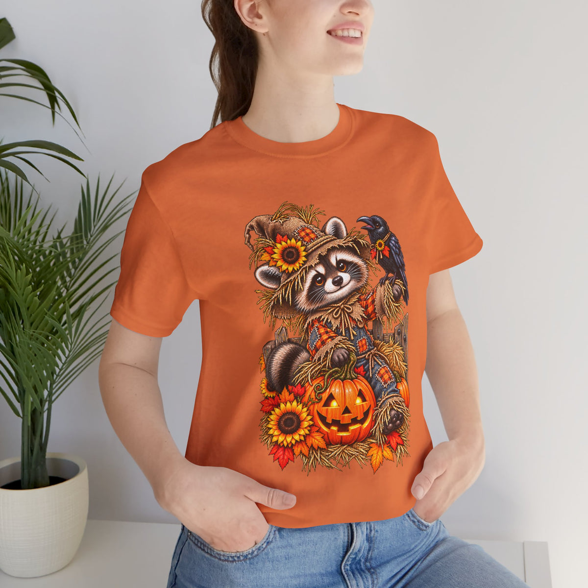 Scarecrow Raccoon T-Shirt