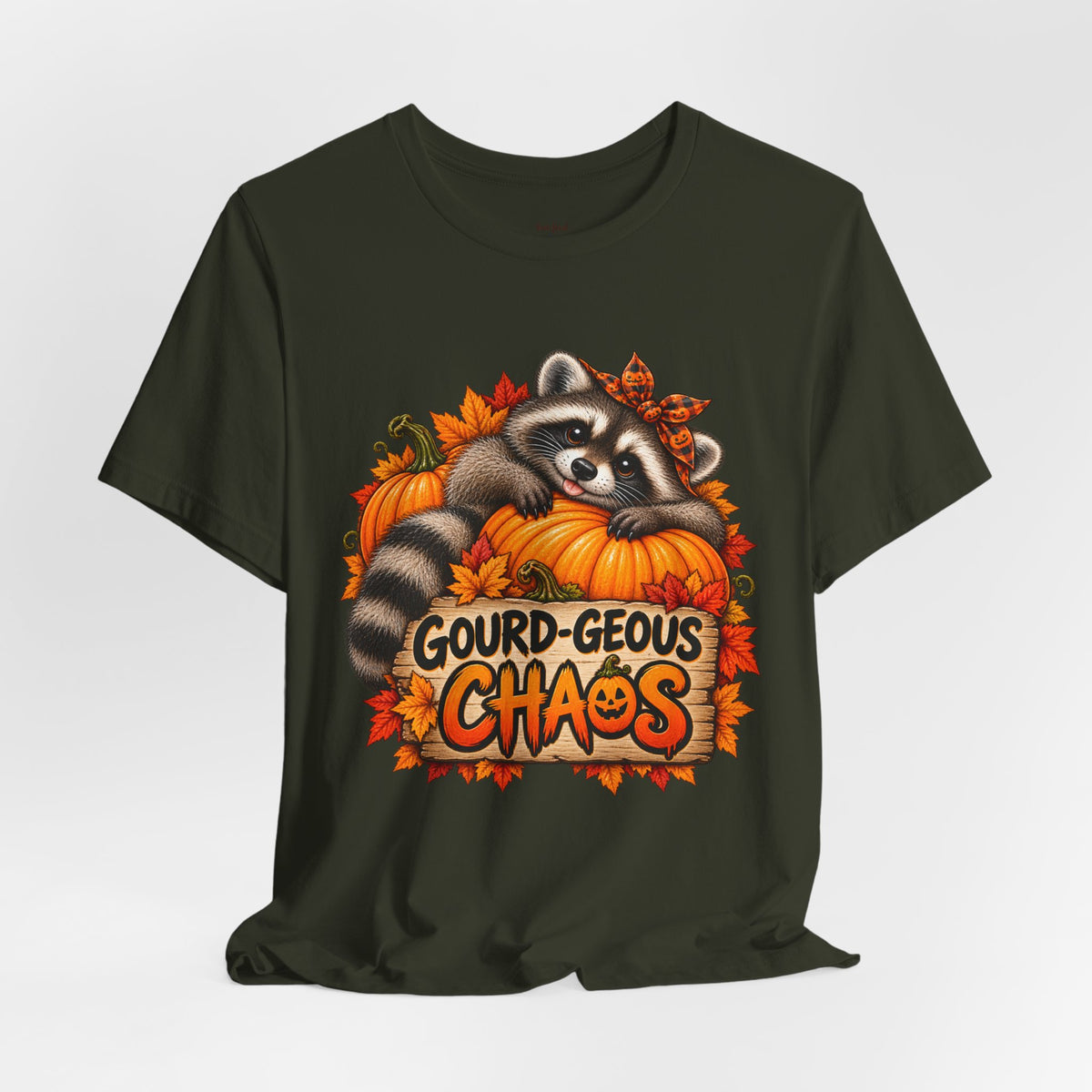 Gourd-geous Raccoon T-Shirt