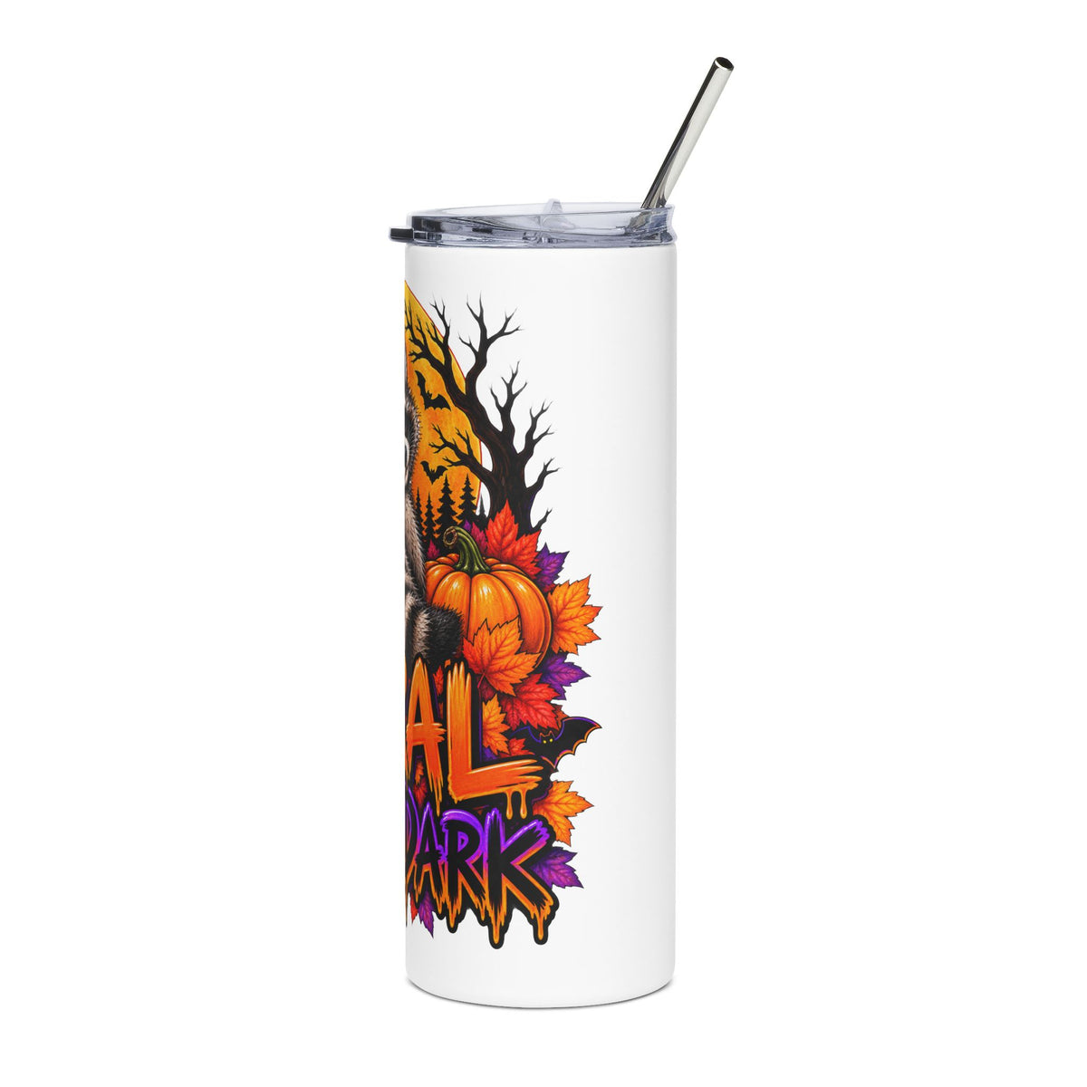 After Dark Raccoon - 20oz Stainless Steel Tumbler