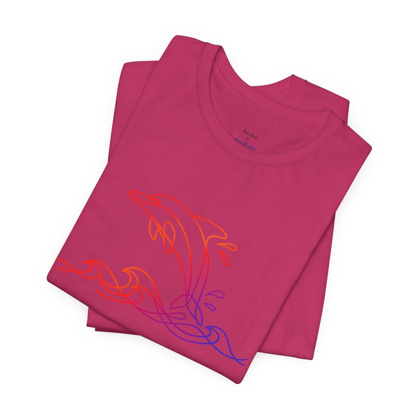 Dolphin Wild Lines T-Shirt