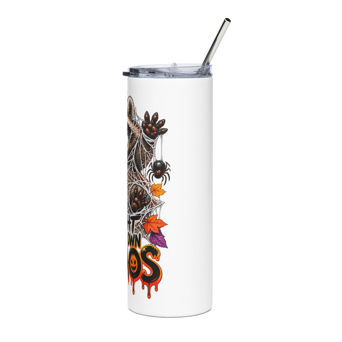 Caught Raccoon - 20oz Stainless Steel Tumbler