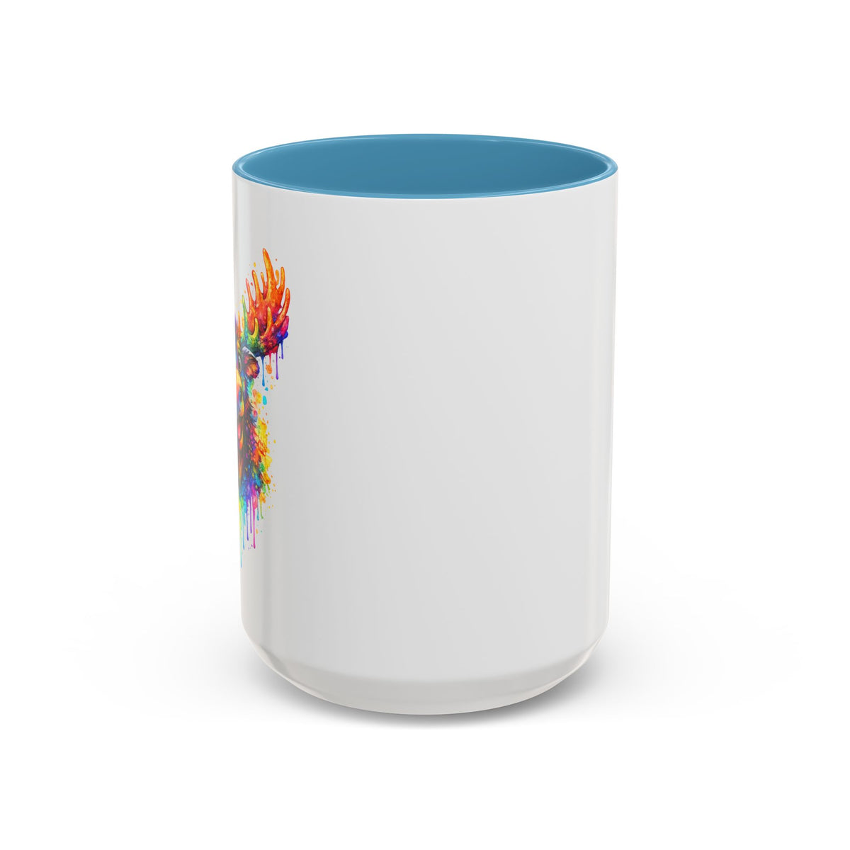 Watercolor Moose Coffee Mug  (11/15oz)