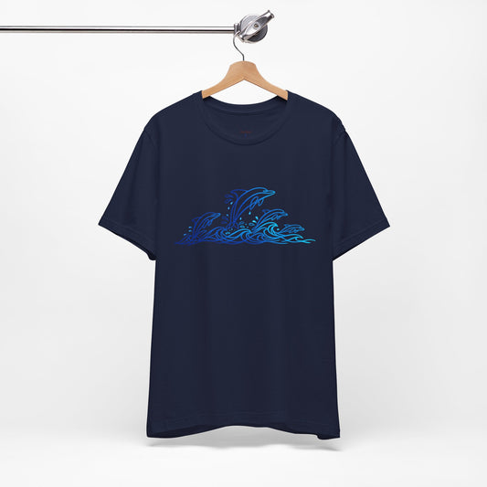 Dolphin Pod Wild Lines T-Shirt