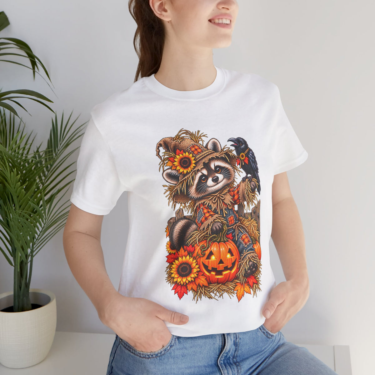 Scarecrow Raccoon T-Shirt