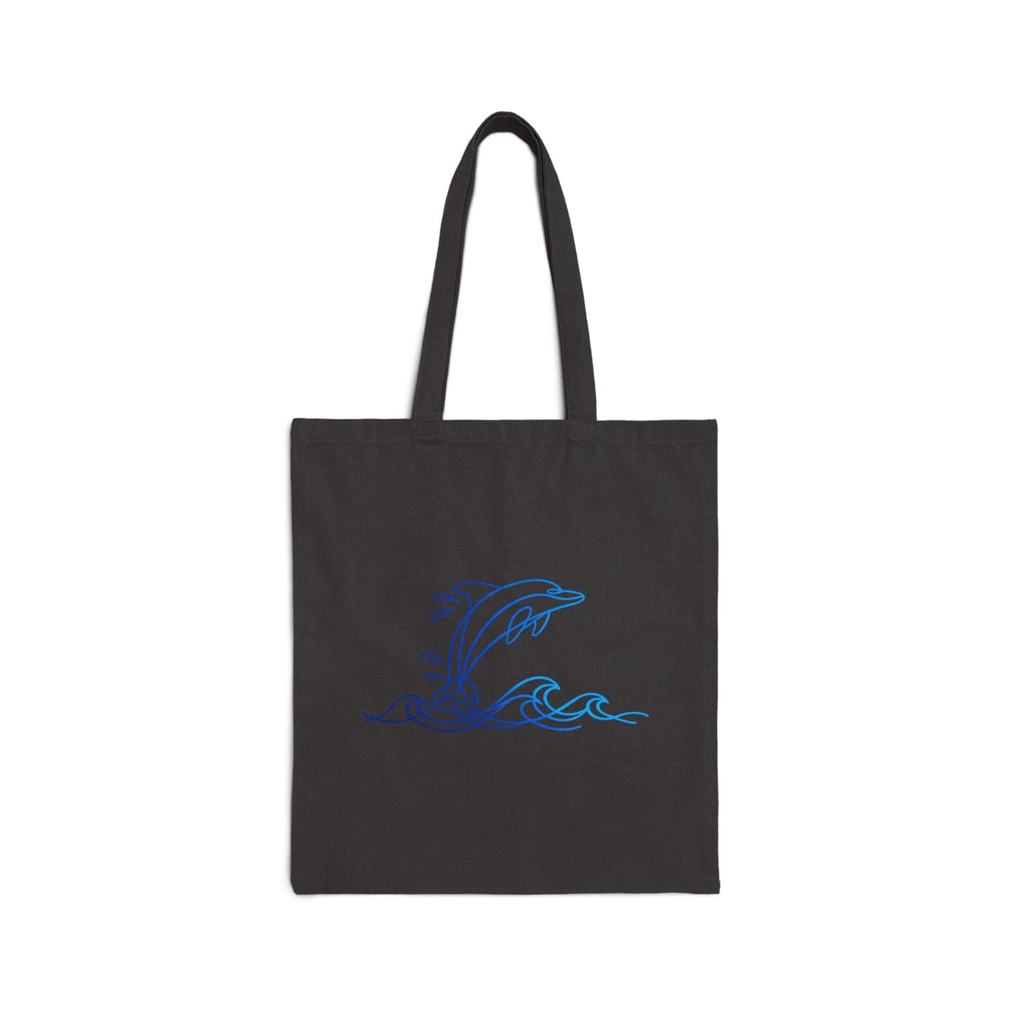 Splashing Dolphin Tote Bag