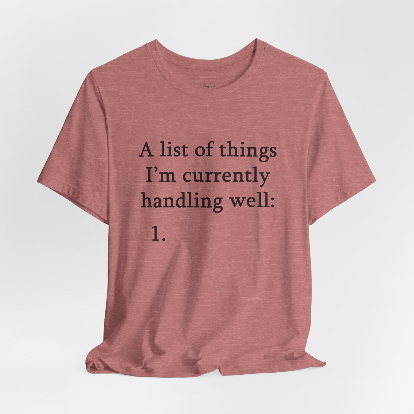A List Tee