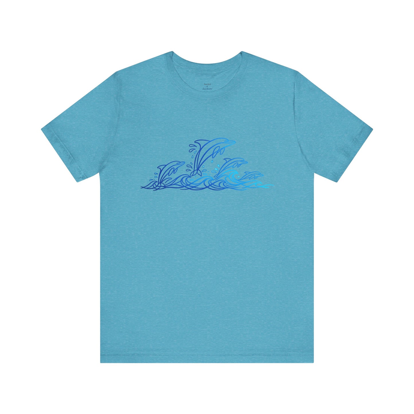 Dolphin Pod Wild Lines T-Shirt
