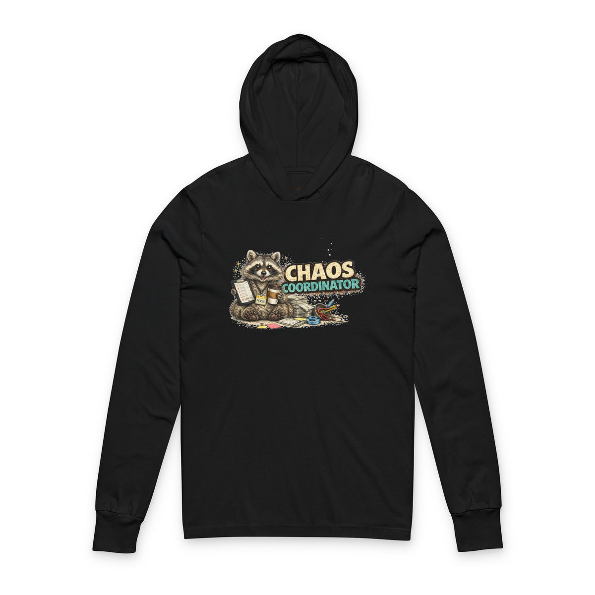 Chaos Coordinator Hooded Long Sleeve Tee