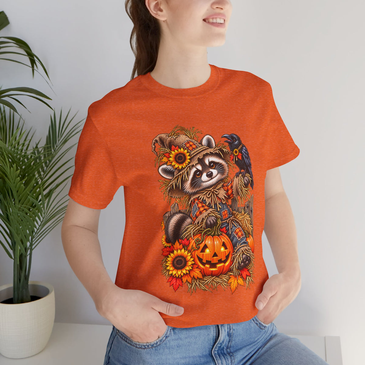 Scarecrow Raccoon T-Shirt