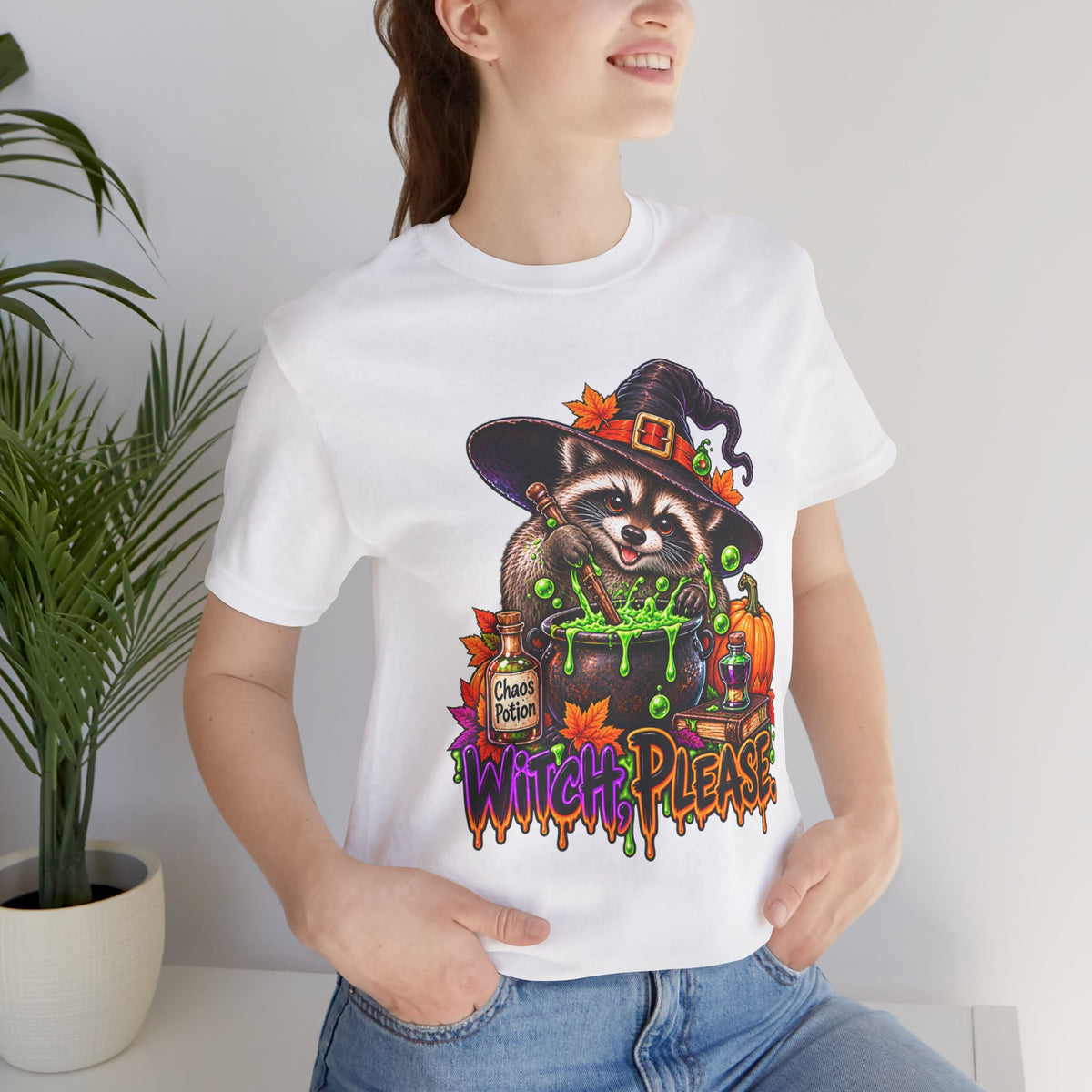 Witch, Please. Raccoon T-Shirt