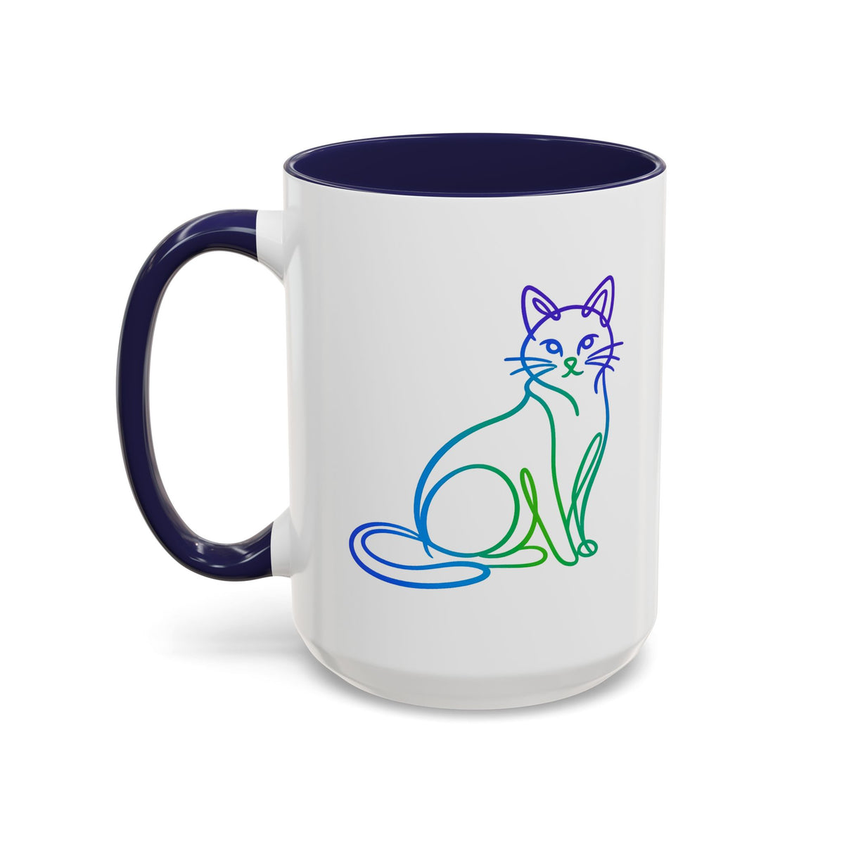 Northern Lights Cat Coffee Mug  (11/15oz)