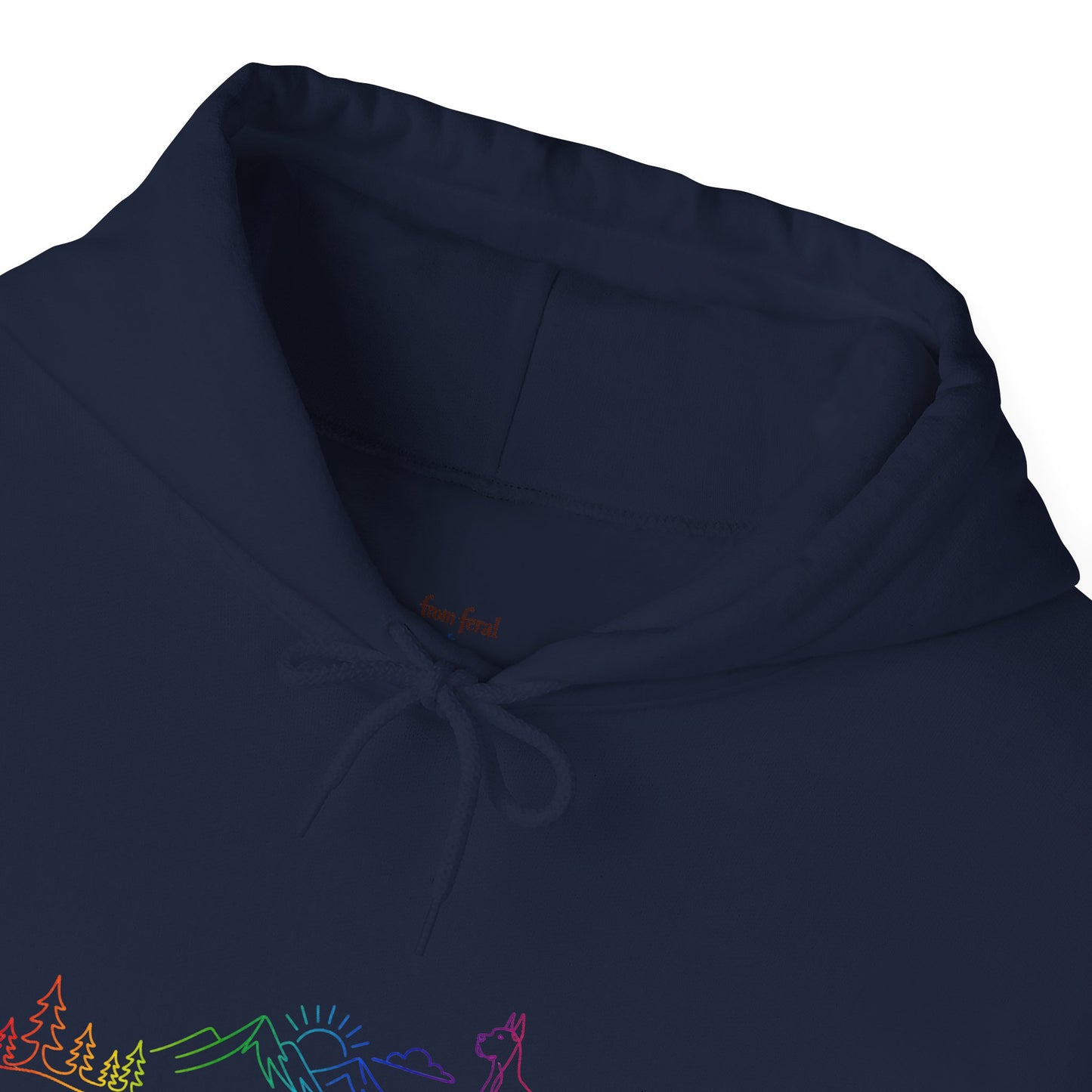 Great Dane, cropped ears, Hoodie