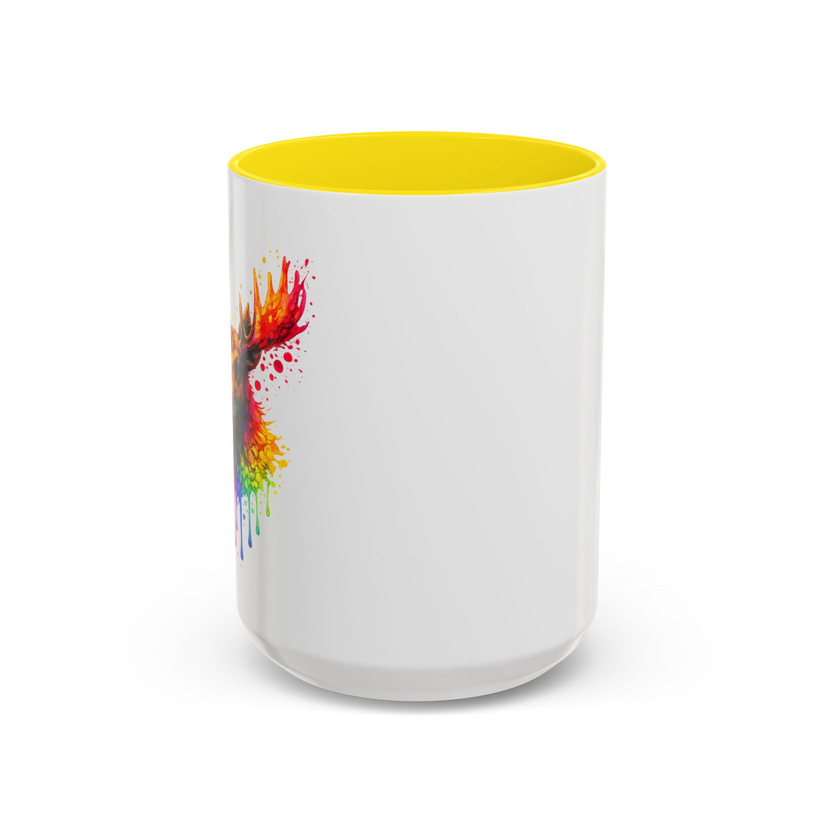 Watercolor Moose Coffee Mug  (11/15oz)