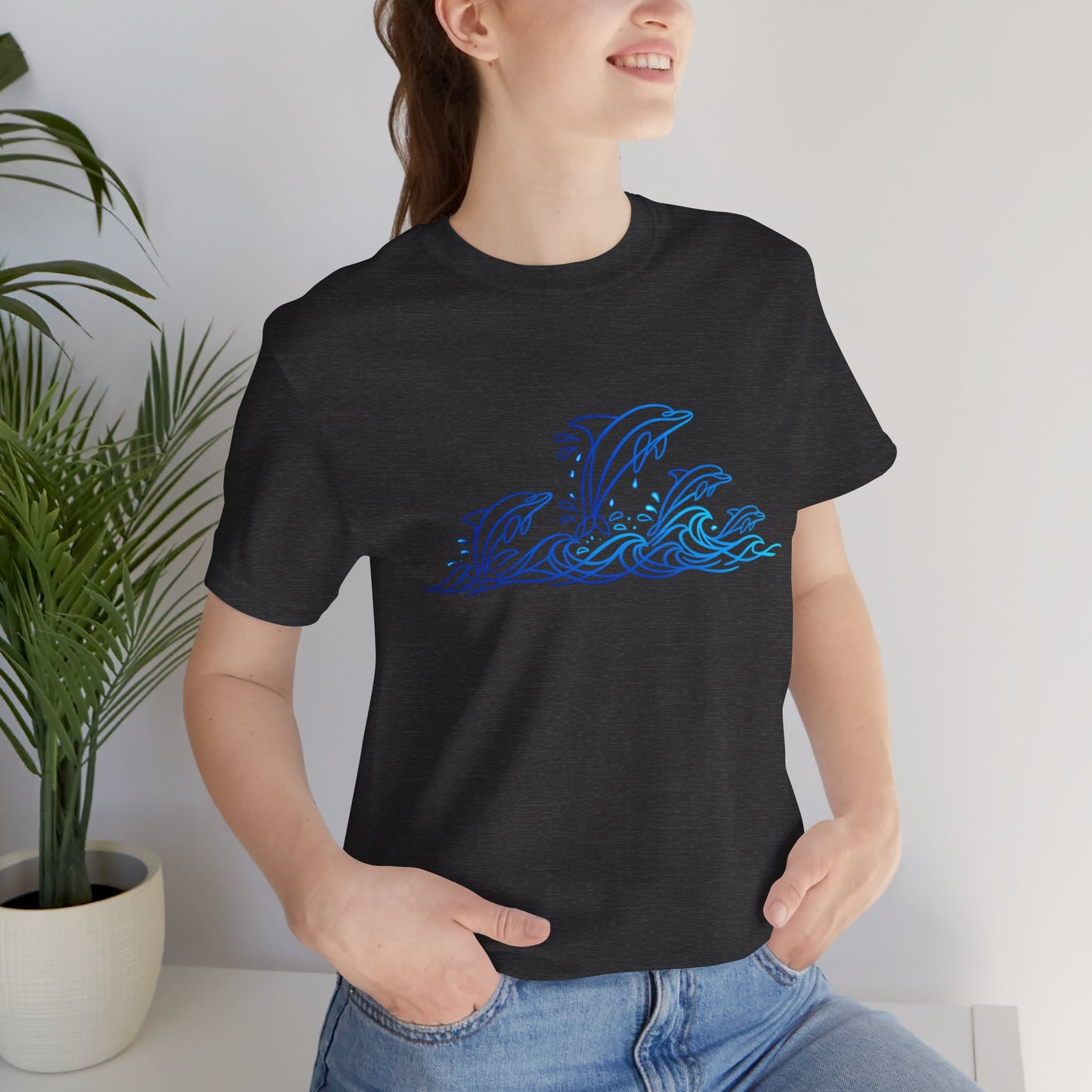 Dolphin Pod Wild Lines T-Shirt