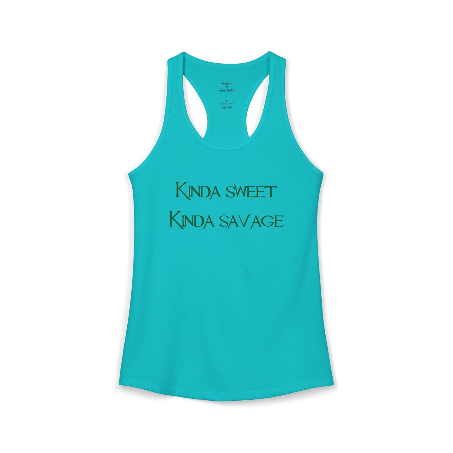 Kinda Both Racerback Tank