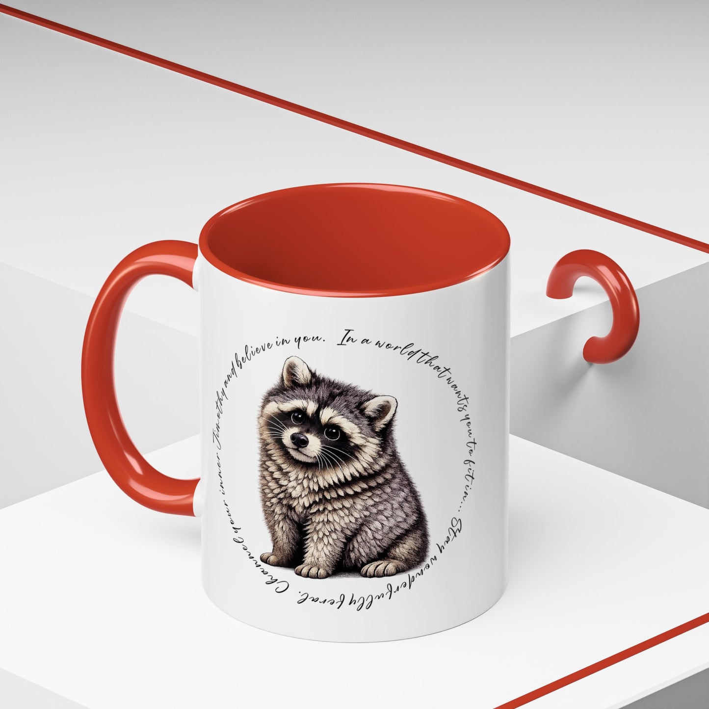 Jimothy The Raccoon Coffee Mug  (11/15oz)