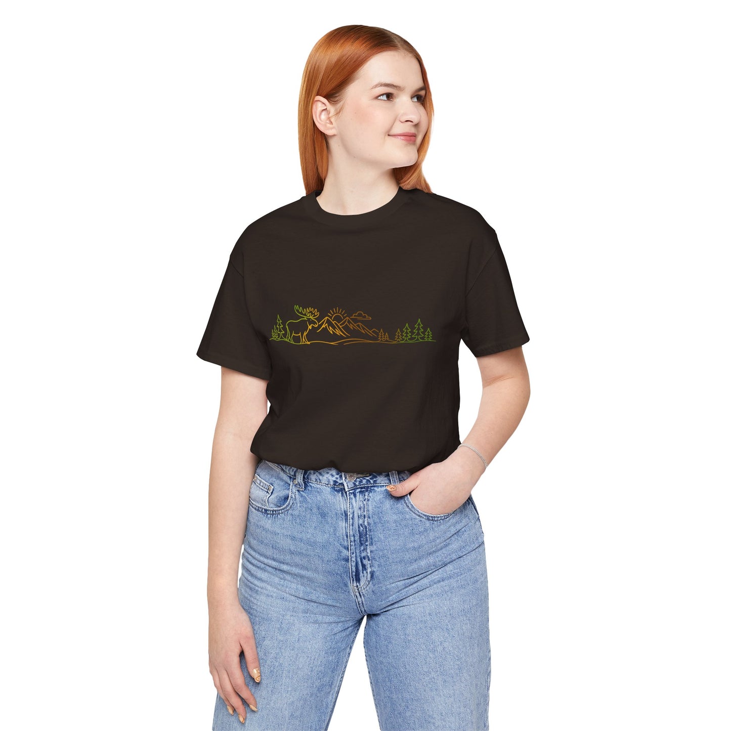 Moose Mountain Scene | Hiking Tee