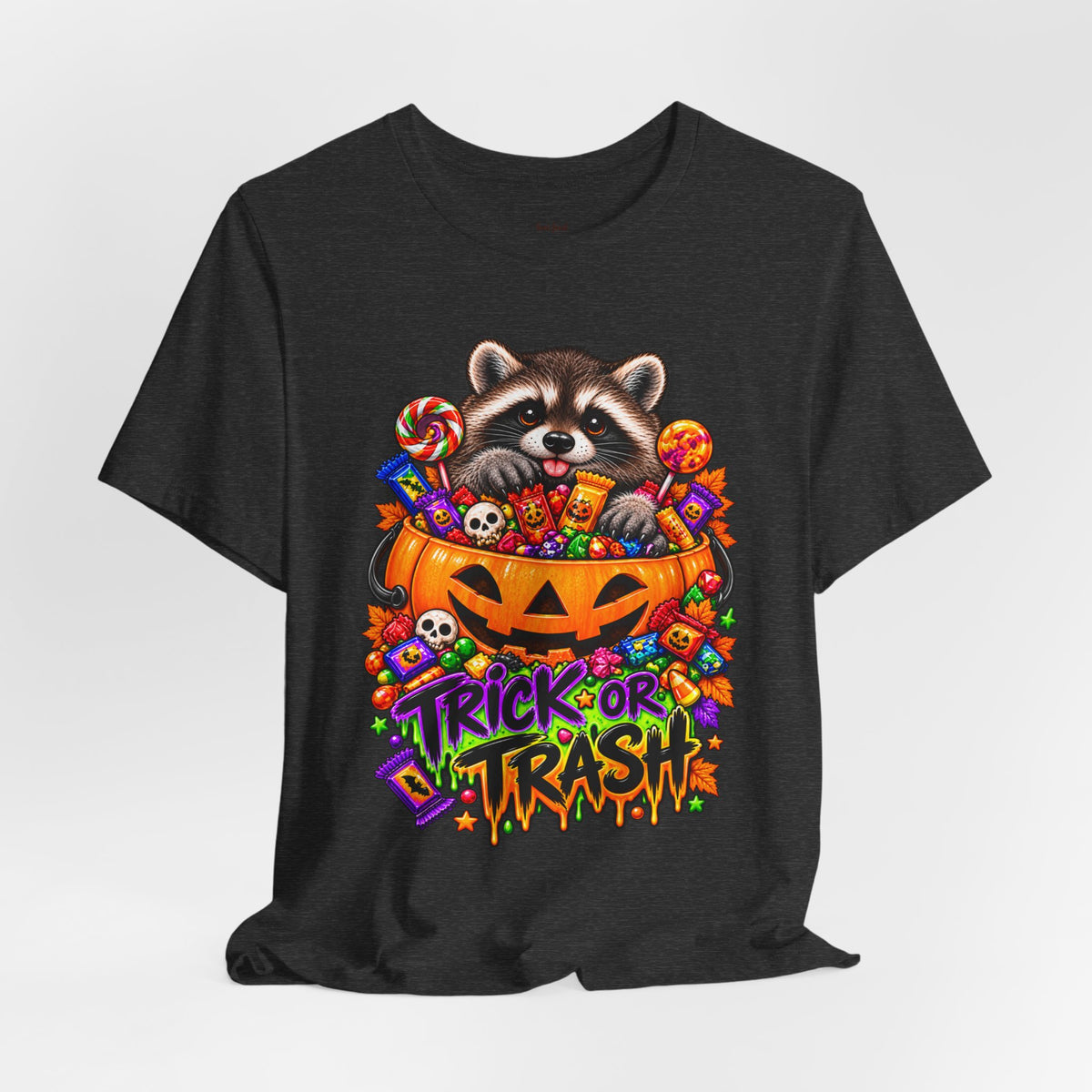 Trick or Trash Raccoon T-Shirt
