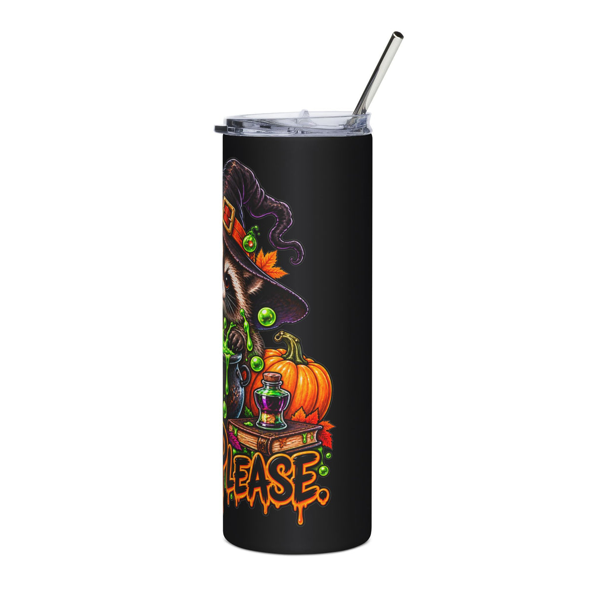 Witch, Please. Raccoon - 20oz Stainless Steel Tumbler