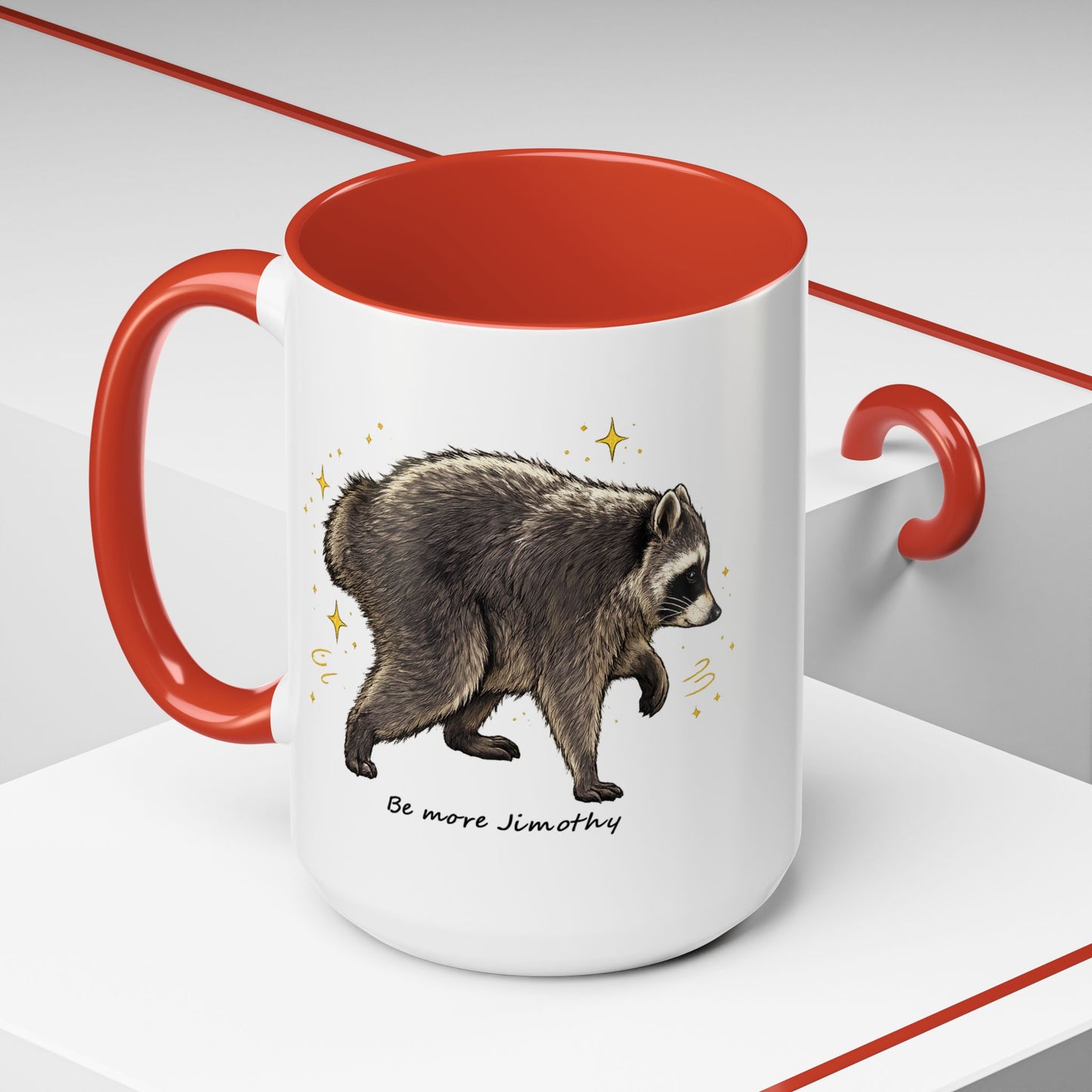 Jimothy The Raccoon Coffee Mug  (11/15oz)