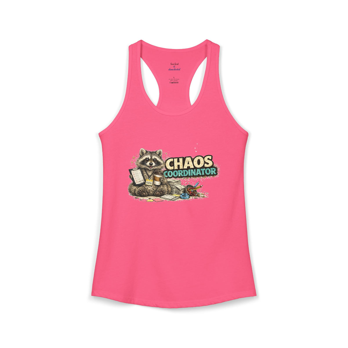 Chaos Coordinator Racerback Tank
