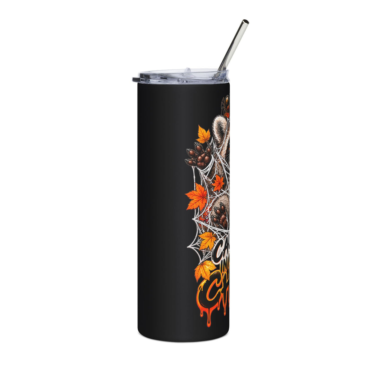 Caught Raccoon - 20oz Stainless Steel Tumbler