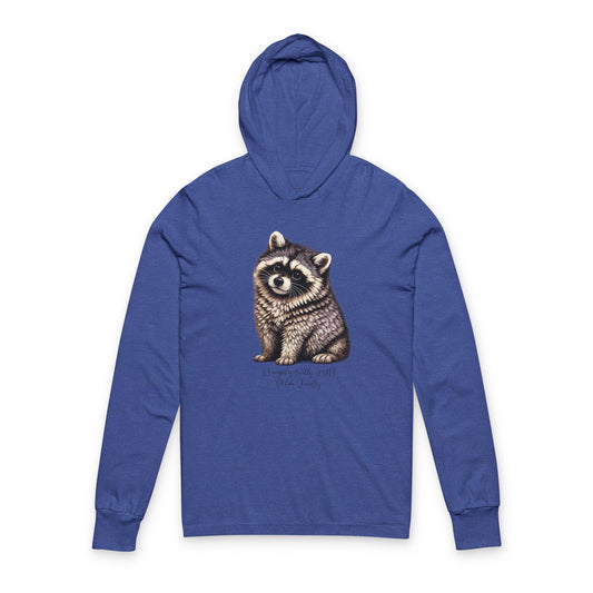 Jimothy The Raccoon Hooded Long Sleeve T-Shirt