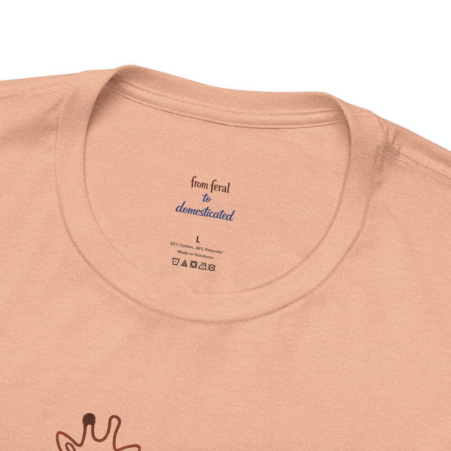 Giraffe Sunset Tee — Minimal Line Art Safari T-Shirt