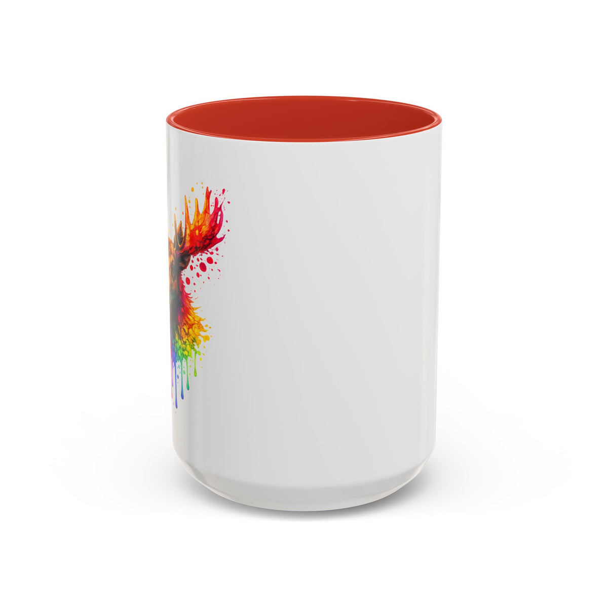 Watercolor Moose Coffee Mug  (11/15oz)