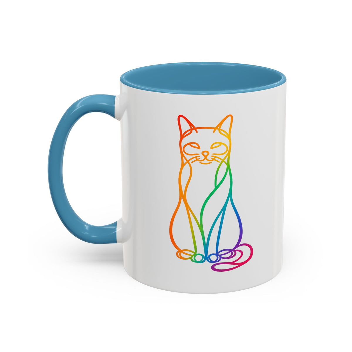 Rainbow Cat Coffee Mug  (11/15oz)