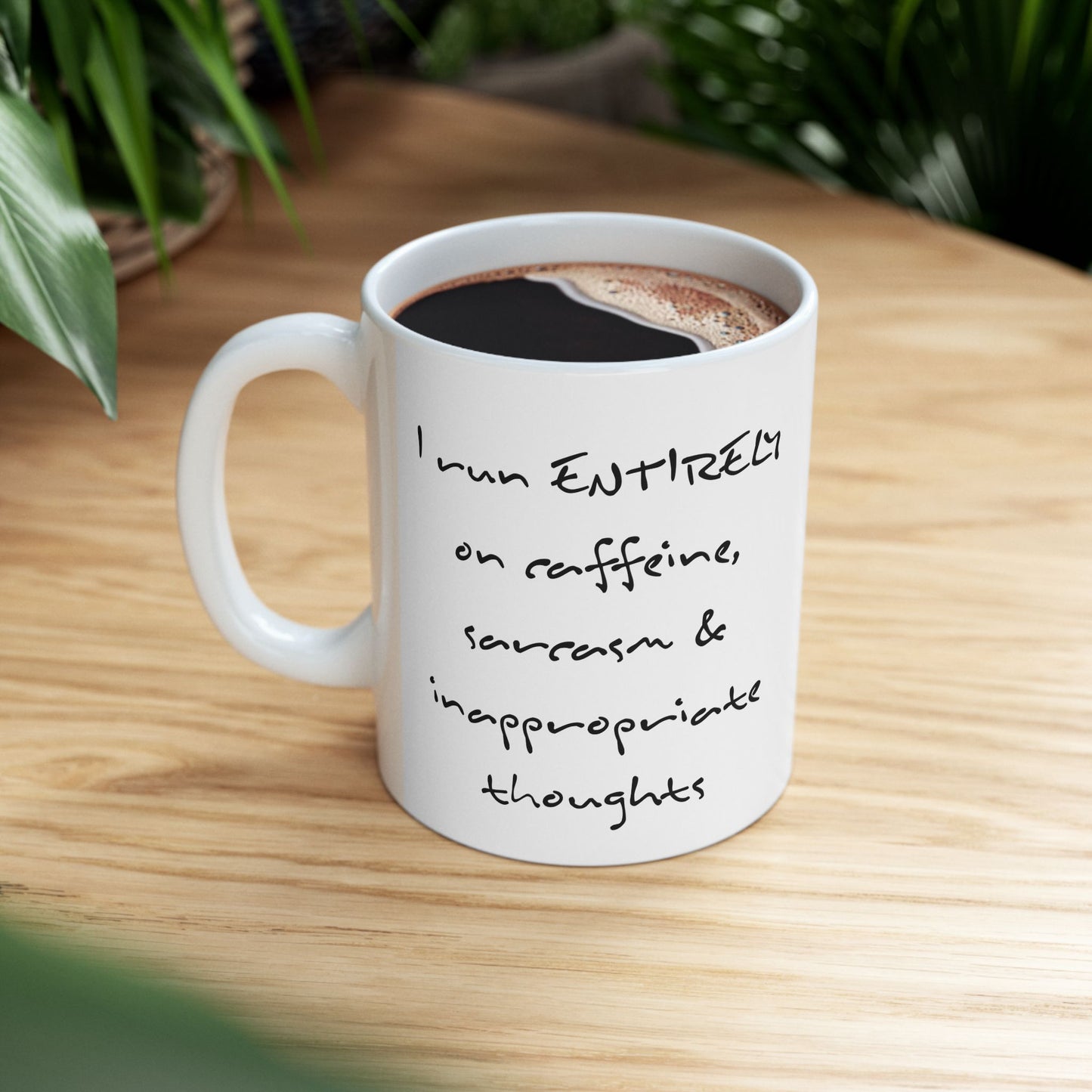 "Run On" Ceramic Mug  (11oz & 15oz)