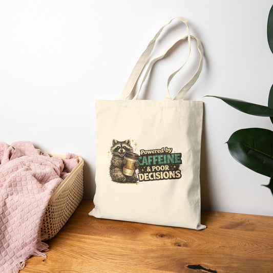 Poor Decisions Canvas Tote Bag