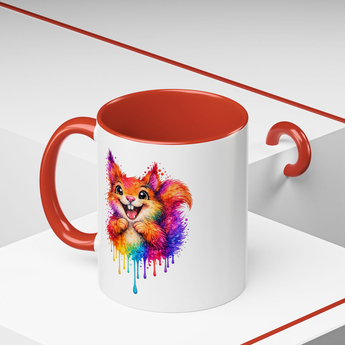 Watercolor Squirrel Coffee Mug  (11/15oz)