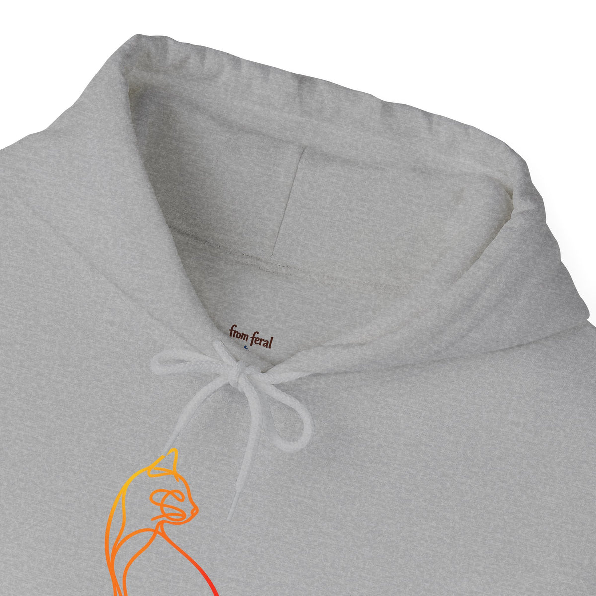 Sunrise Cat Hooded Sweatshirt