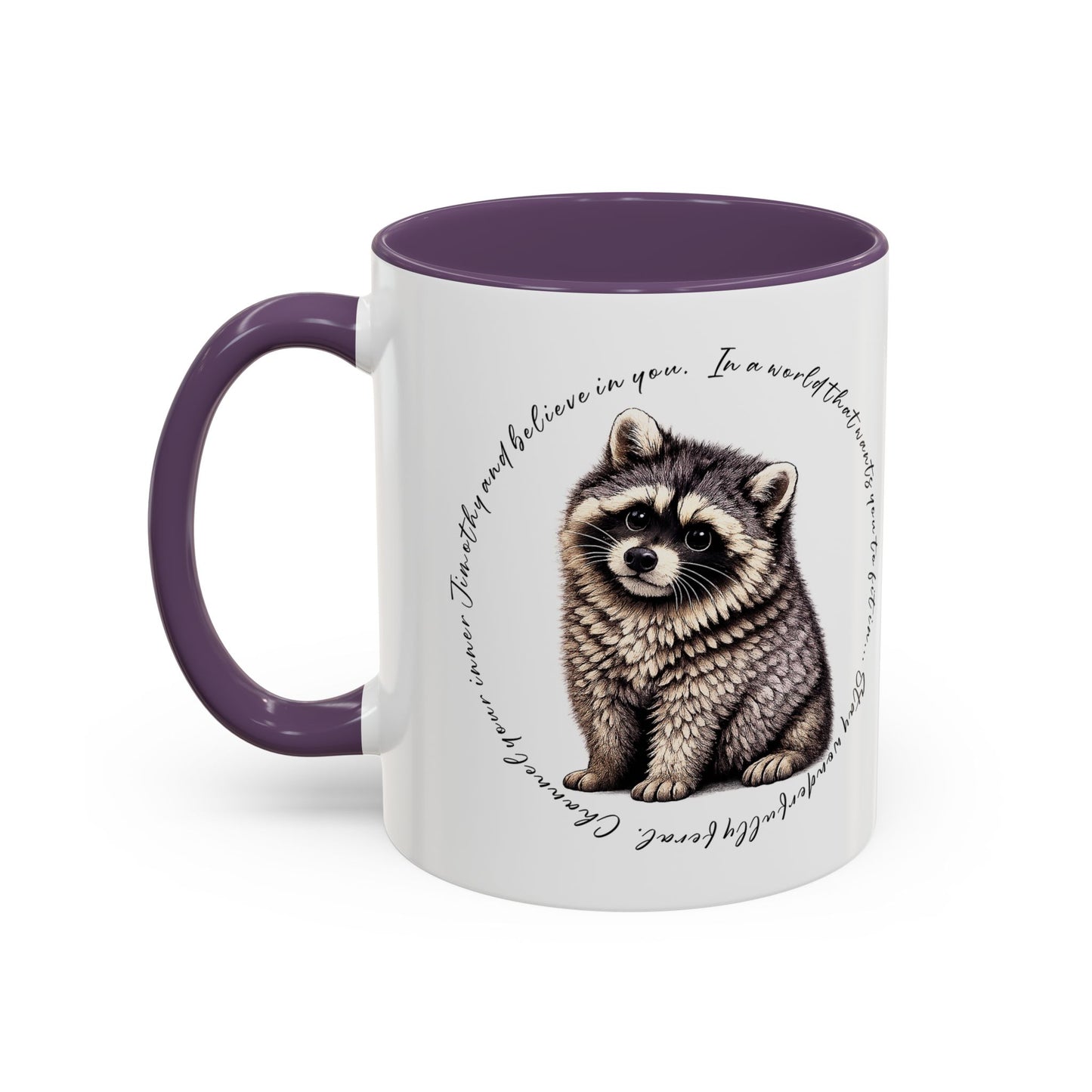 Jimothy The Raccoon Coffee Mug  (11/15oz)