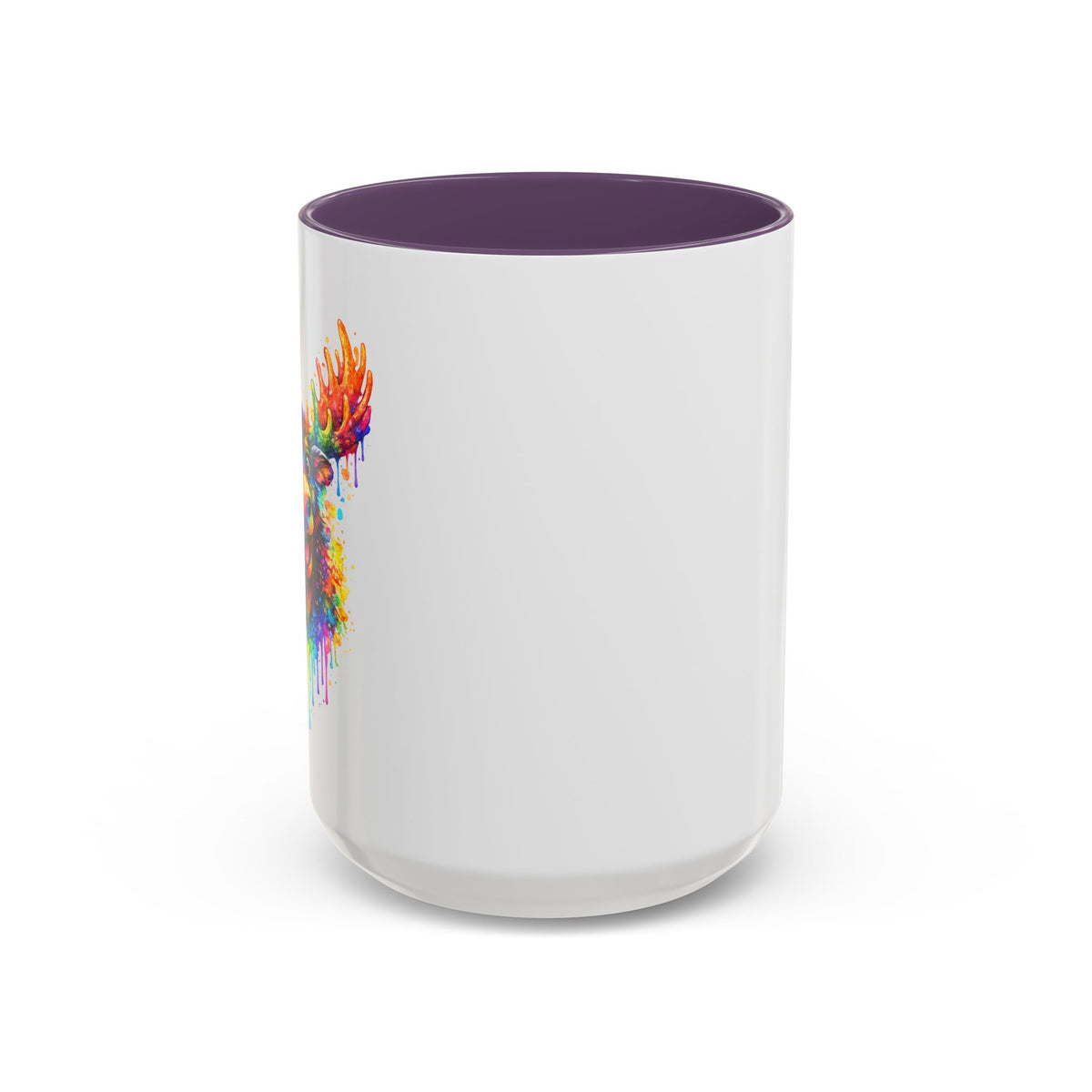Watercolor Moose Coffee Mug  (11/15oz)