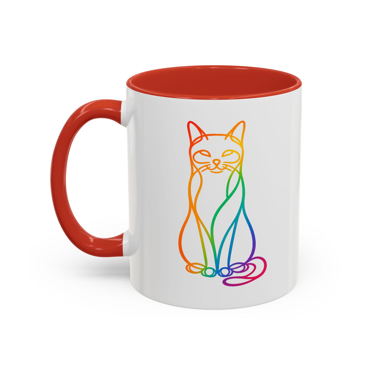 Rainbow Cat Coffee Mug  (11/15oz)