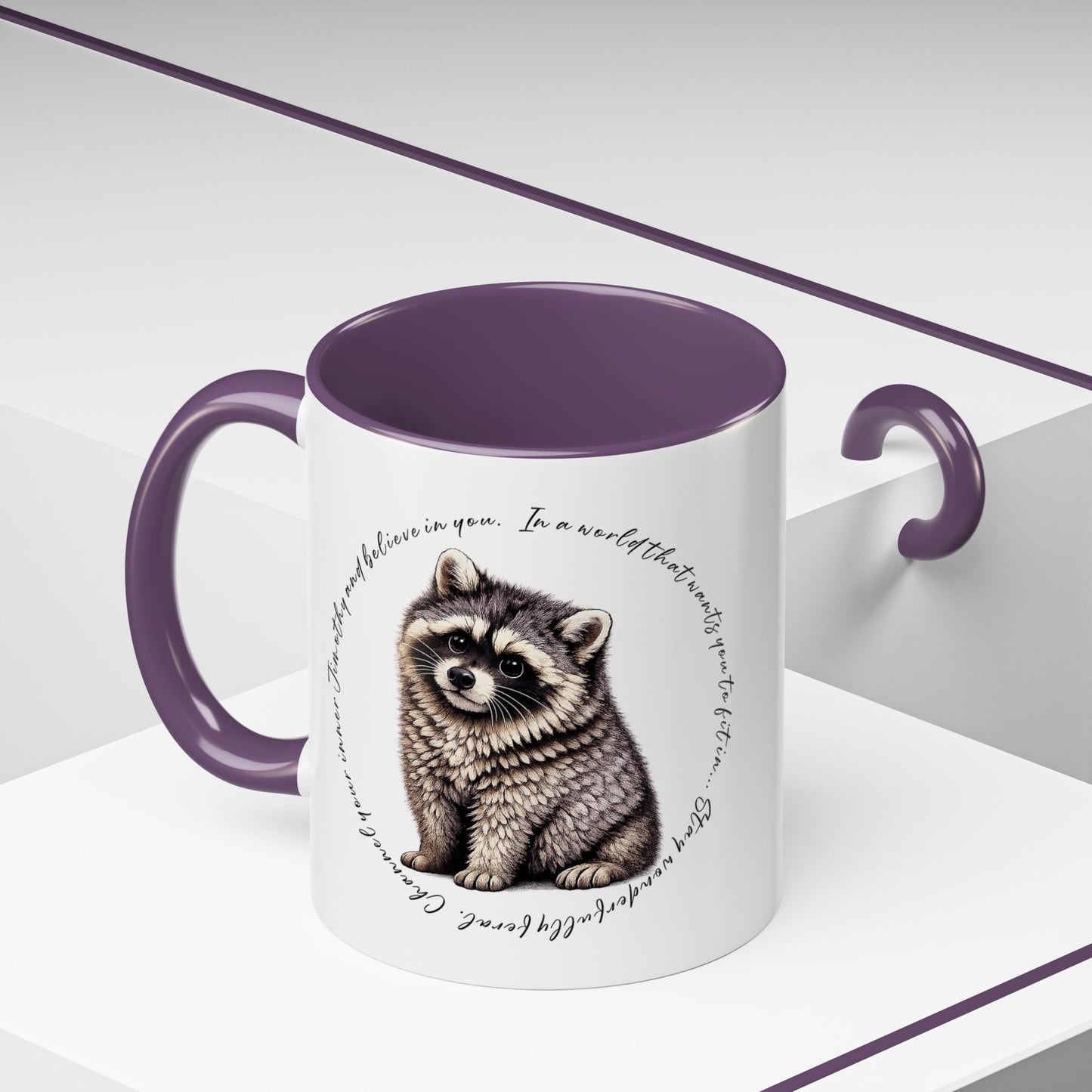 Jimothy The Raccoon Coffee Mug  (11/15oz)