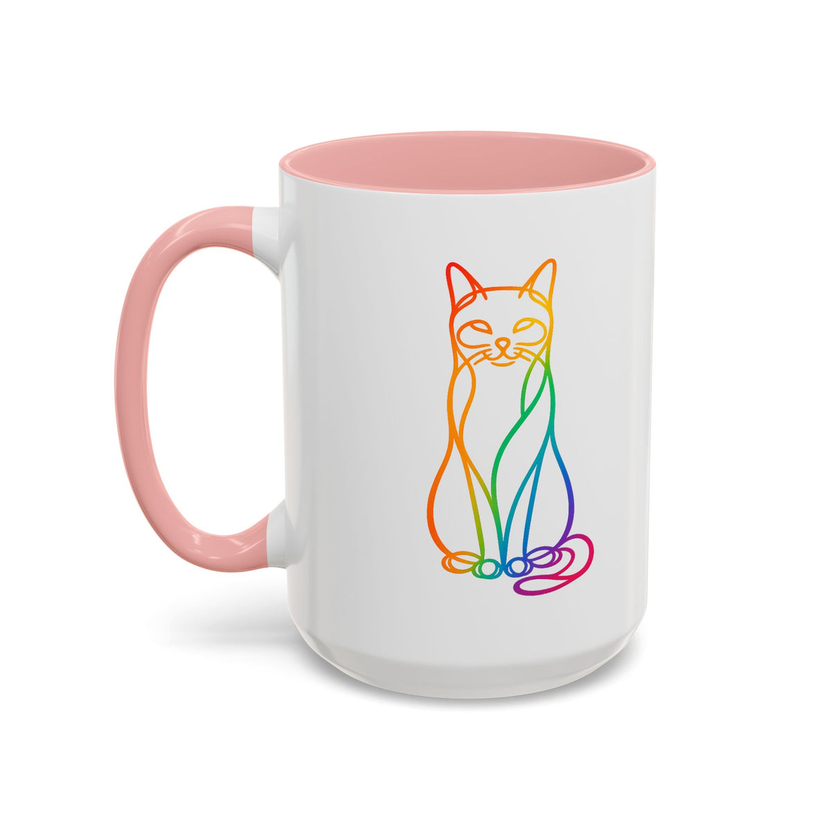 Rainbow Cat Coffee Mug  (11/15oz)