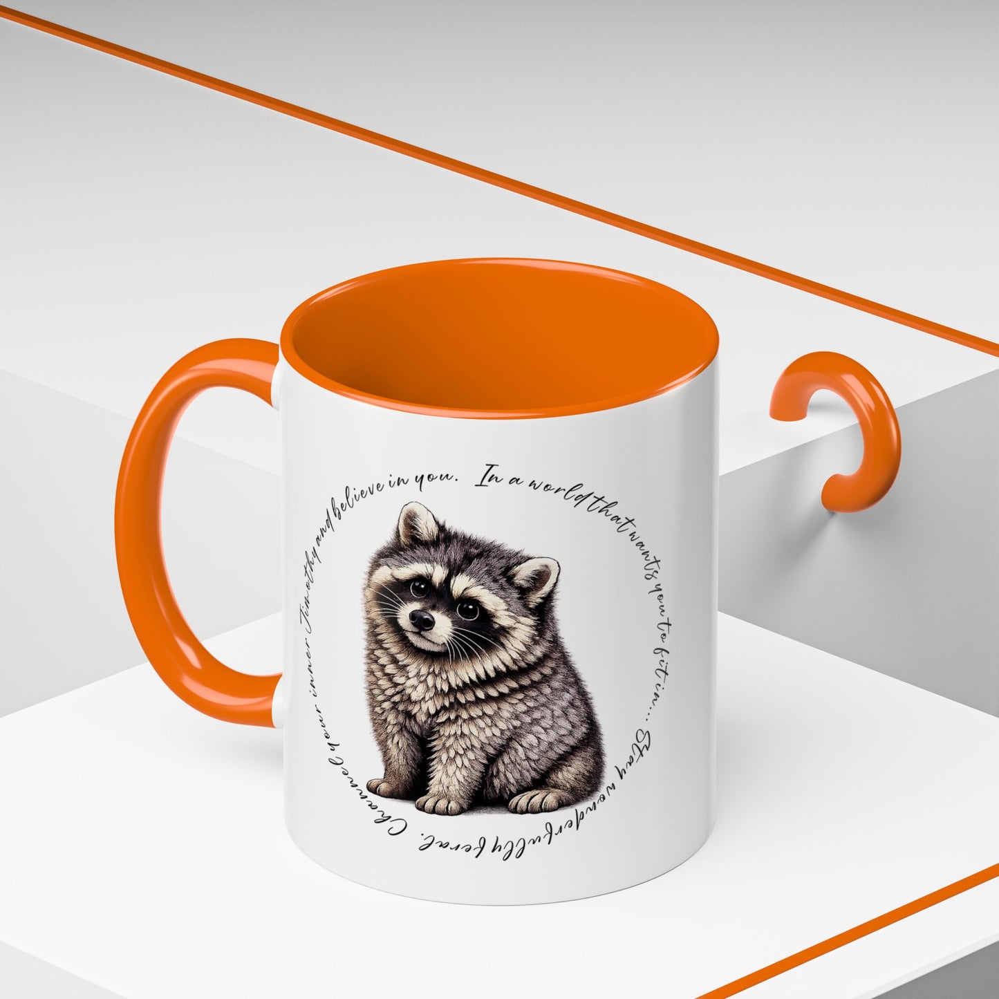Jimothy The Raccoon Coffee Mug  (11/15oz)