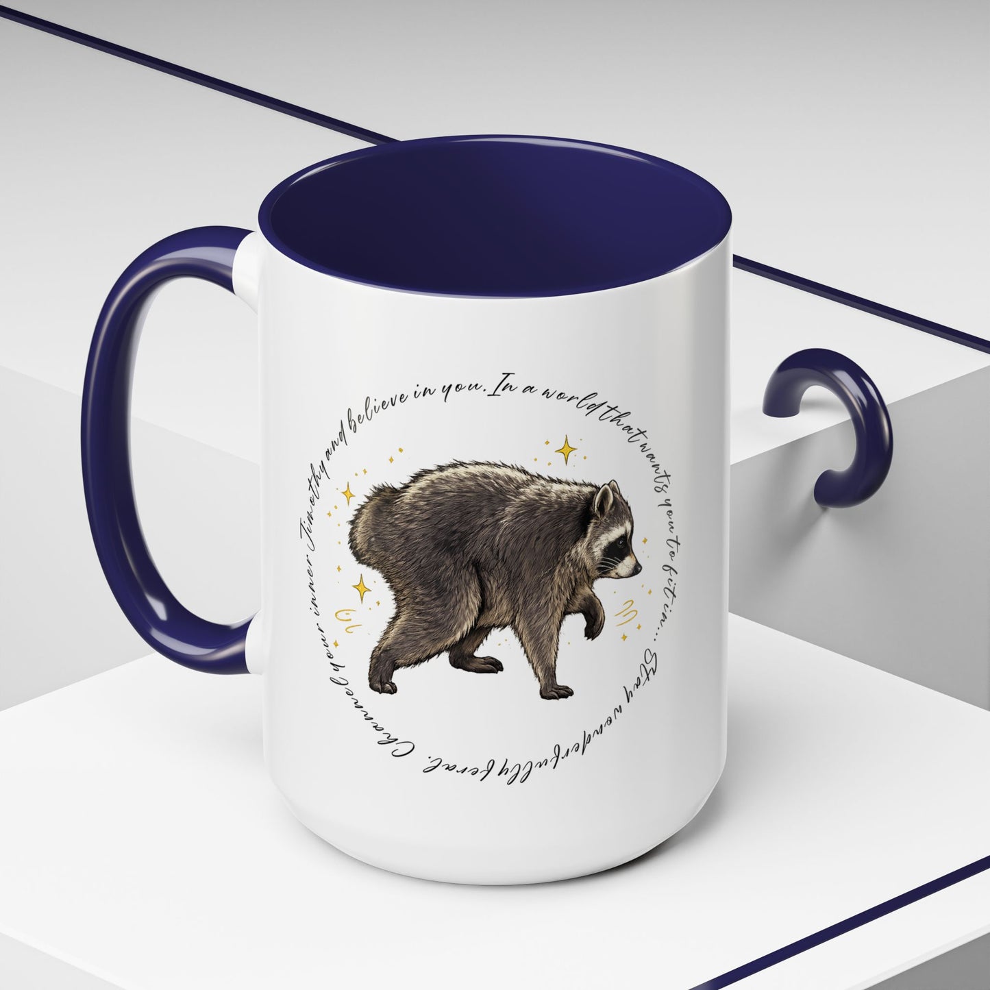 Jimothy The Raccoon Coffee Mug  (11/15oz)