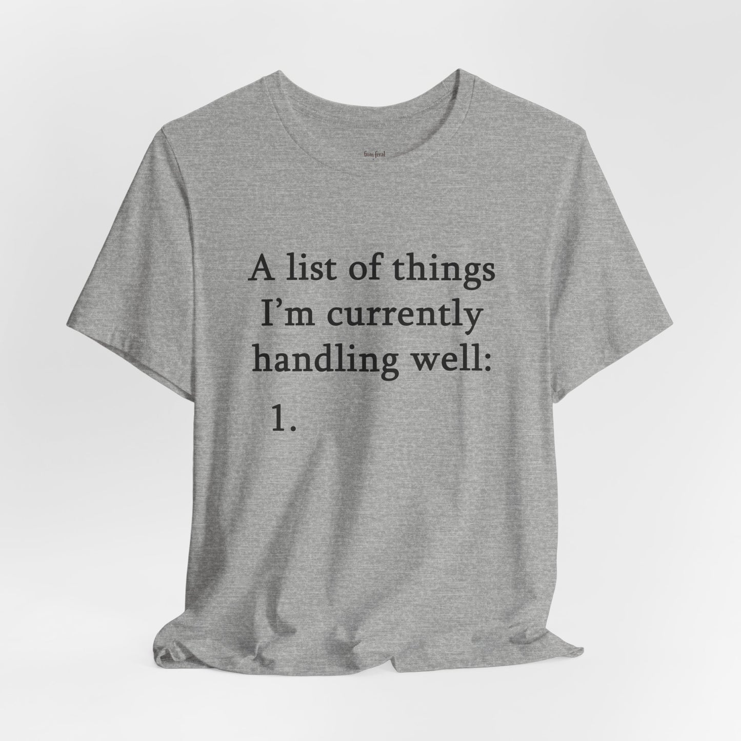 A List Tee