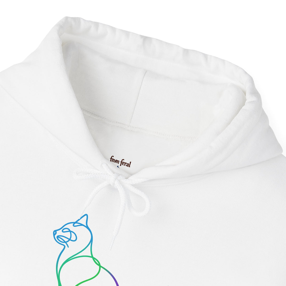 Northern Lights Cat Hooded Sweatshirt