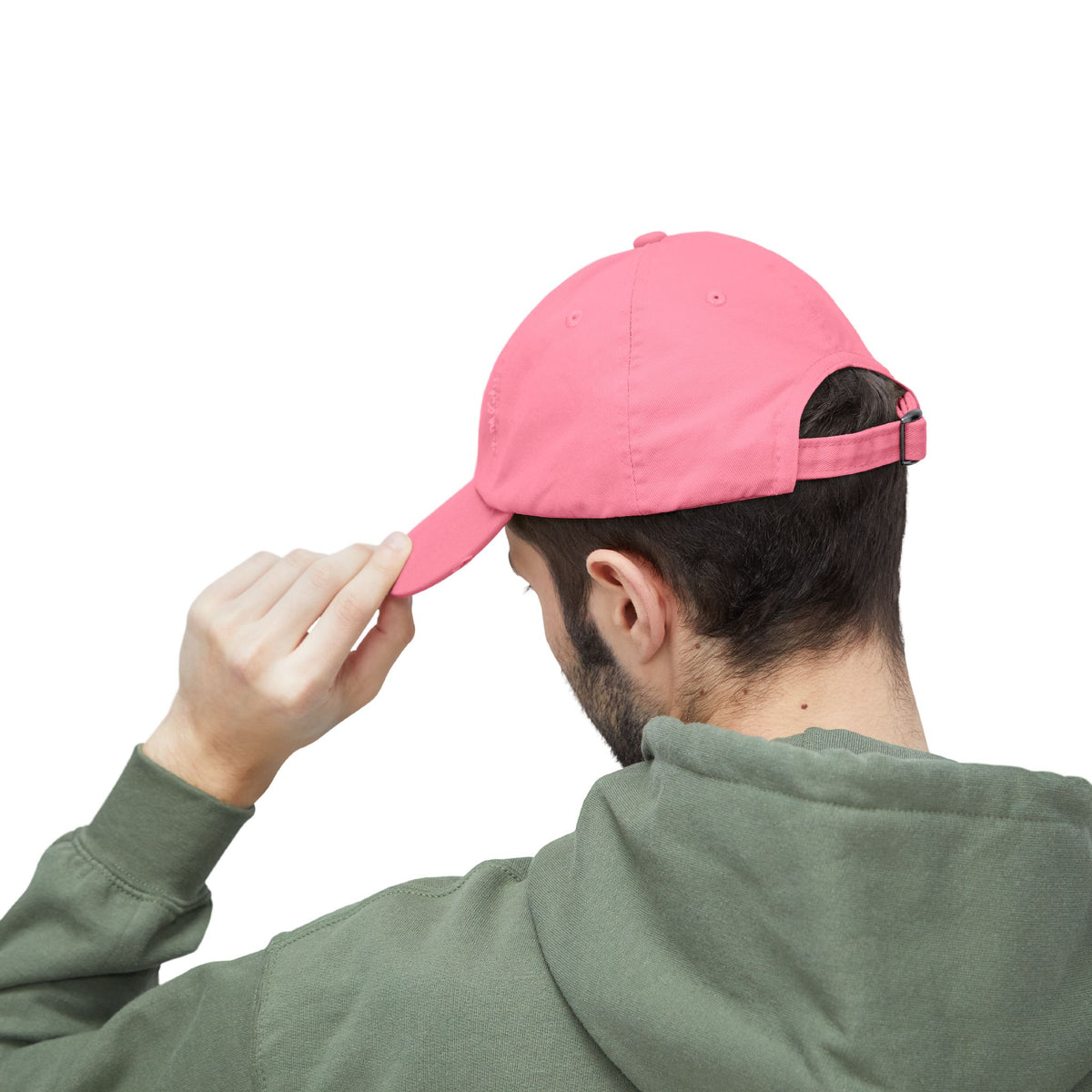 Sunrise Cat Distressed Cap