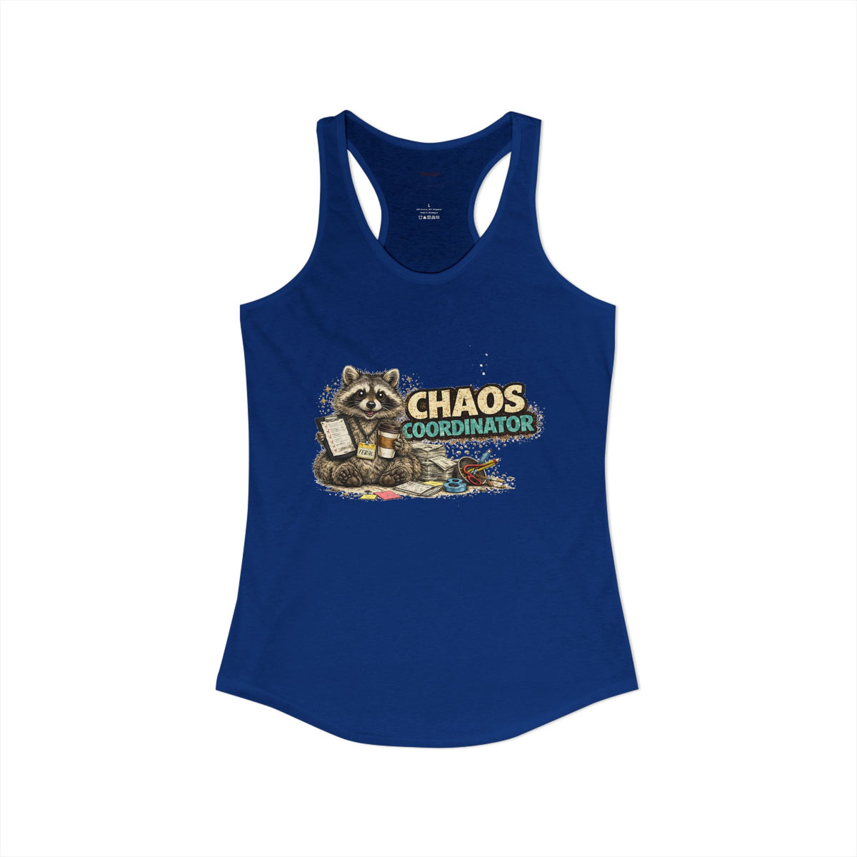 Chaos Coordinator Racerback Tank