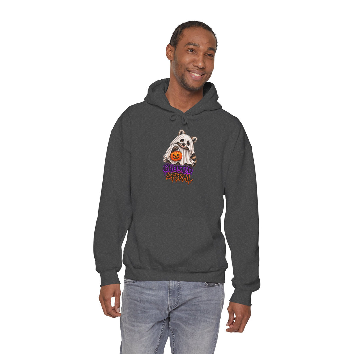 Ghosted Raccoon Hooded Sweatshirt