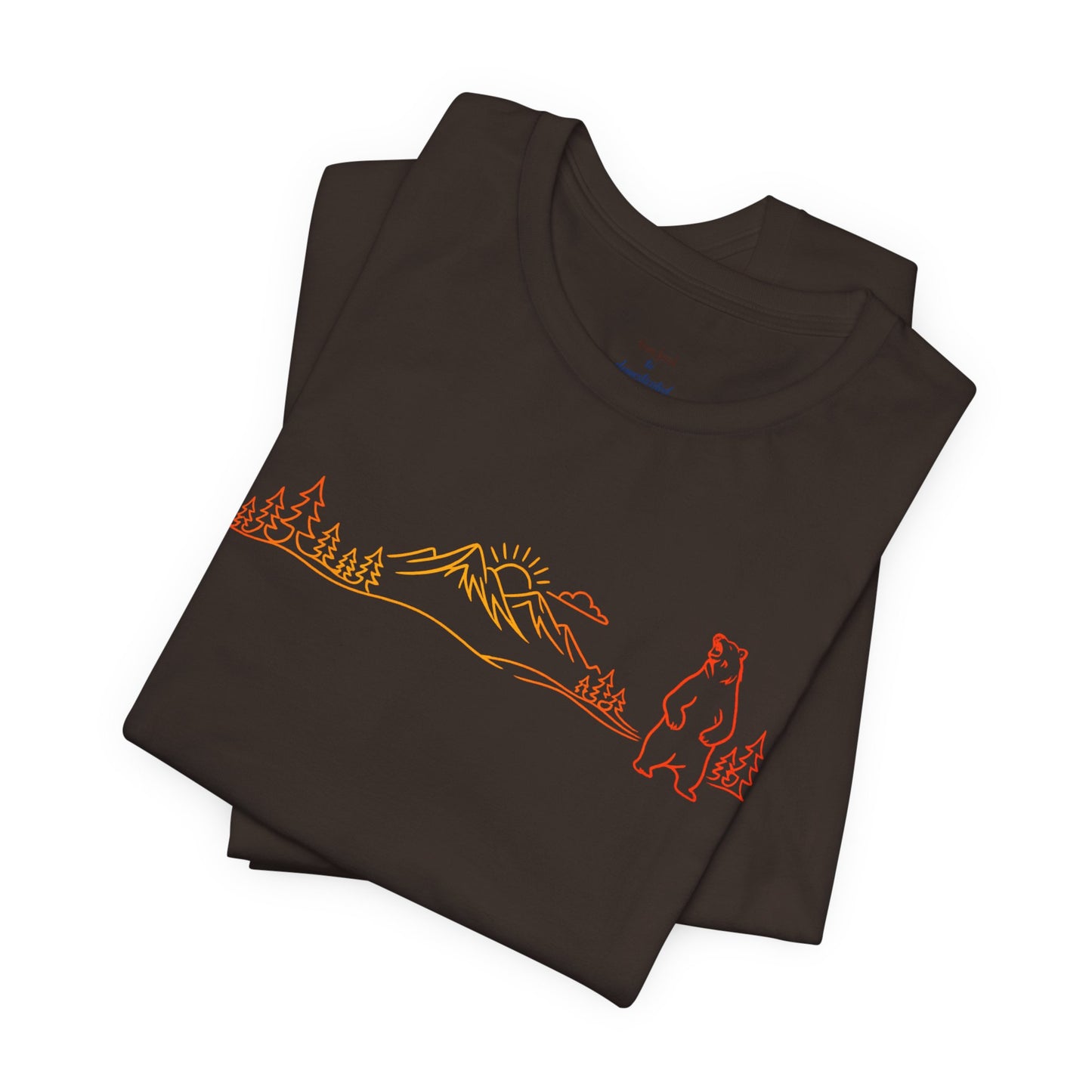 Standing Bear Mountain Scene Tee